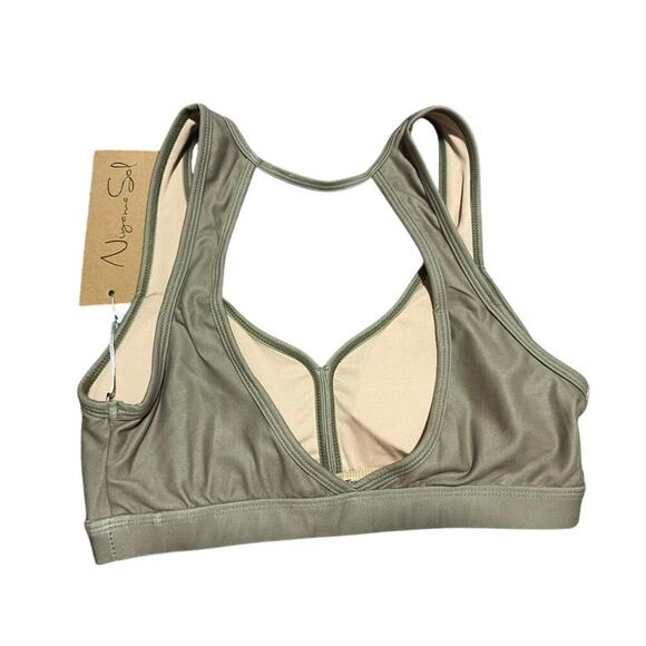 NWT Niyama Sol Eclipse Sage sports bra activewear yoga sports bra - Picture 3 of 3